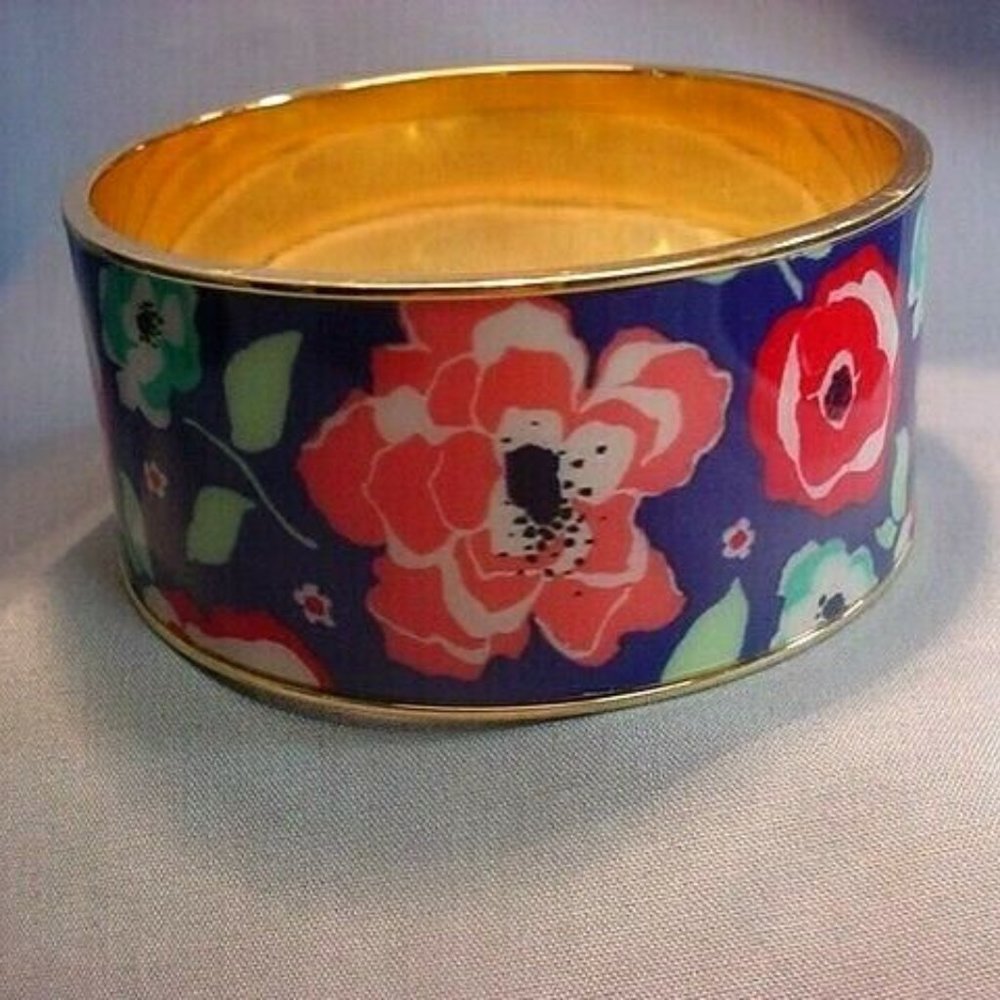 Kate Spade Floral Cuff Bracelet